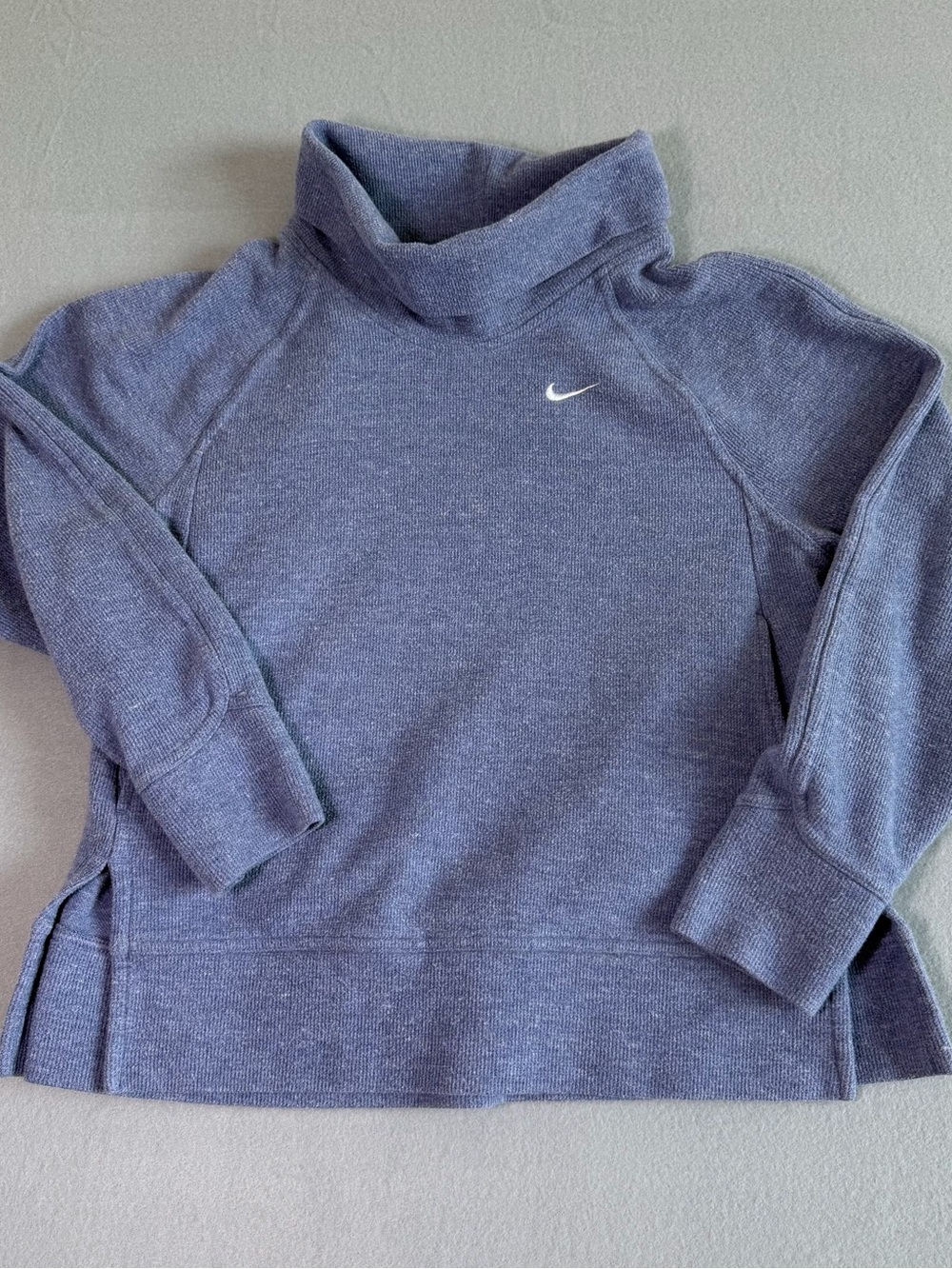 Nike Women's Navy Blue Turtleneck Sweater